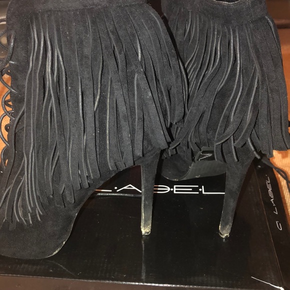 ✨C. Label Tassel Booties - Picture 4 of 8